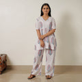 Buy Sanganeri Block Printed Cotton Co-Ord Set 07 Online at iTokri.com