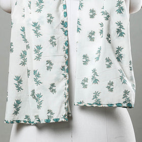  Sanganeri Block Printed Cotton Stole 
