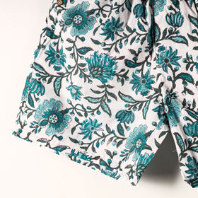  Sanganeri Block Printed Cotton Unisex Boxer/Shorts 