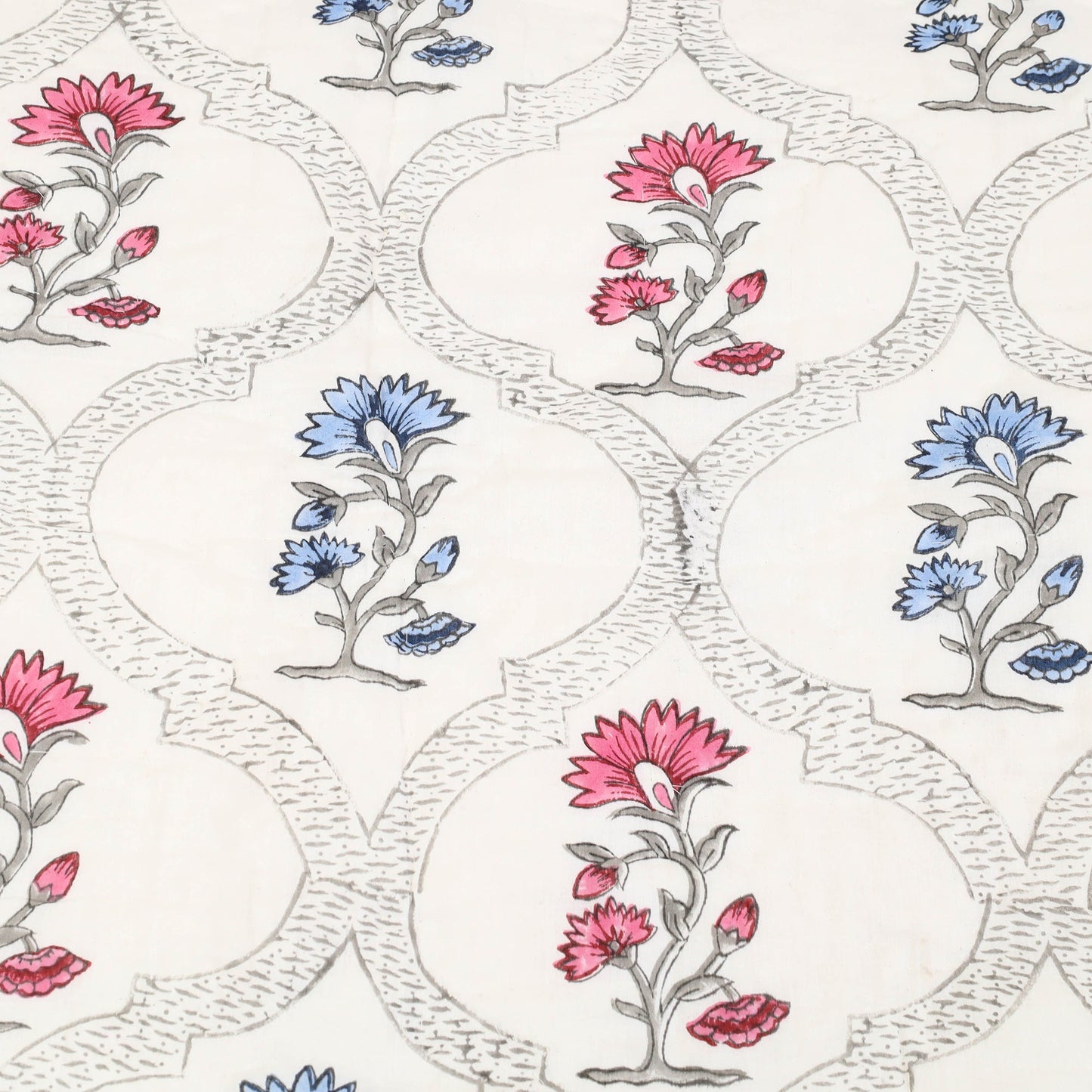  Sanganeri Reversible Single Soft Cotton Quilt/Blanket