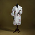 Sanganeri waffle weave handwoven bath robe 09 - handcrafted