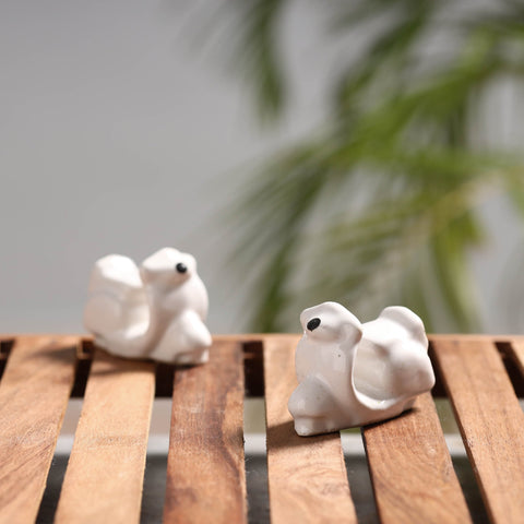  Handcrafted Ceramic Toys (Set of 2) 