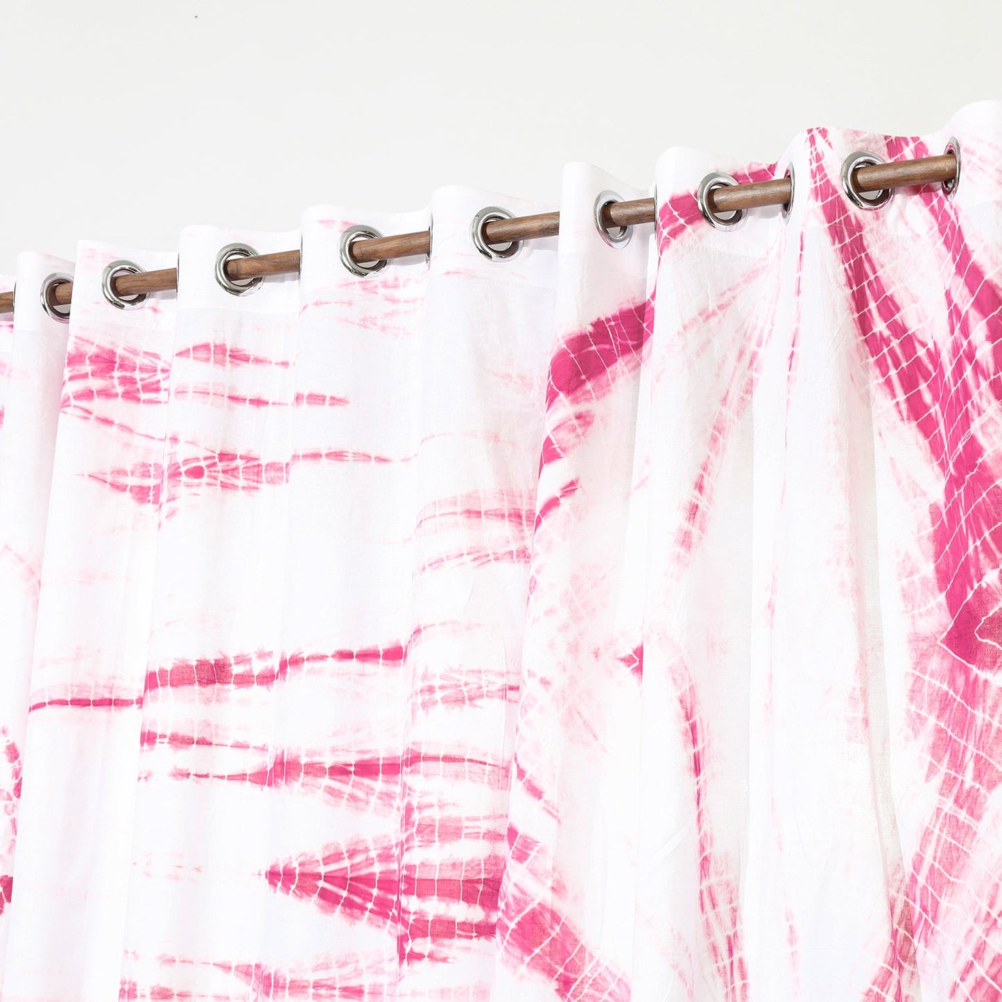 Buy Shibori Tie-Dye Cotton Window Curtain Online l iTokri.com
