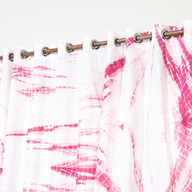 Buy Shibori Tie-Dye Cotton Window Curtain Online l iTokri.com