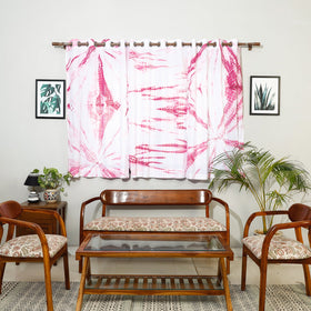 Buy Shibori Tie-Dye Cotton Window Curtain Online l iTokri.com