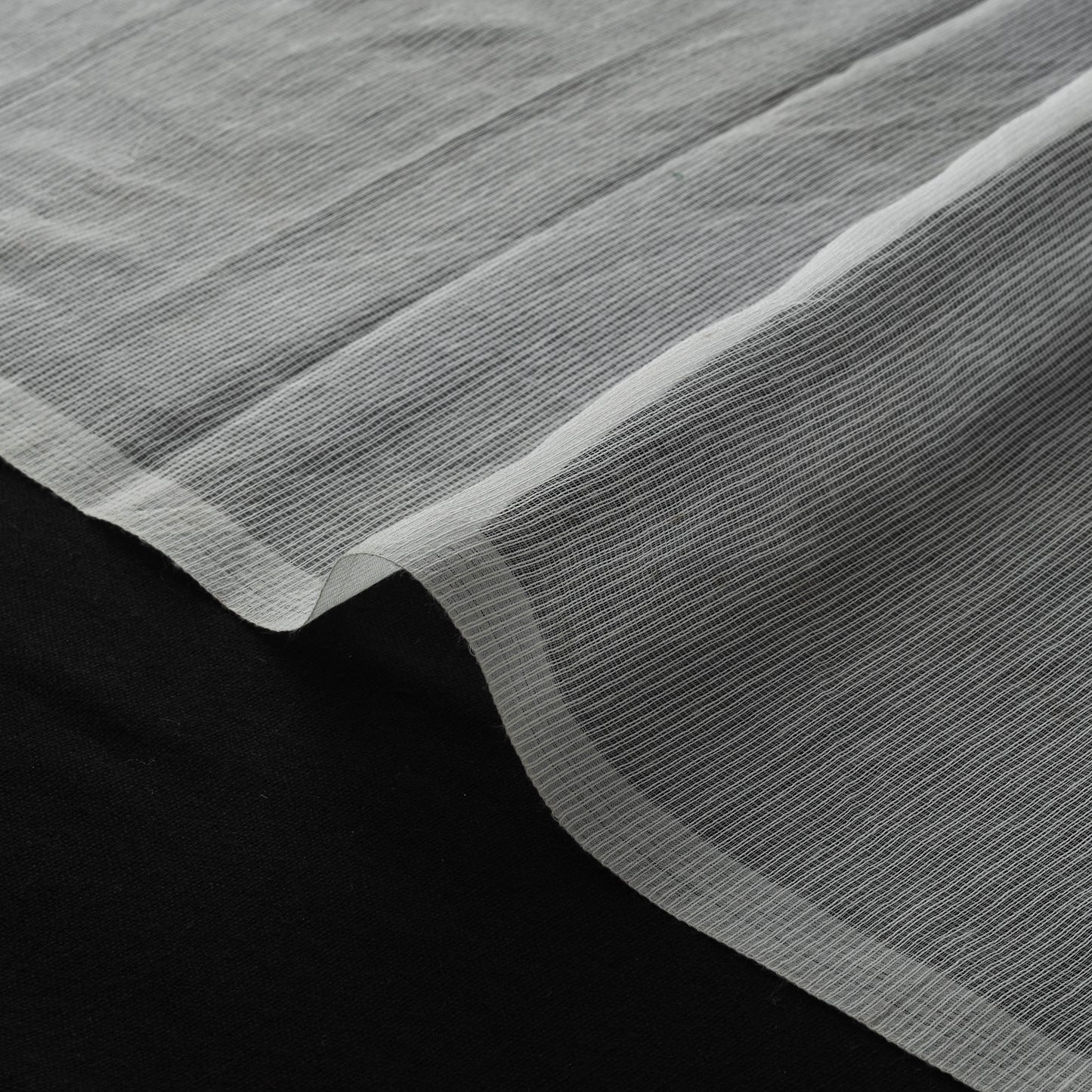 Shibori tie-dye kota doria cotton fabric 17 - handcrafted