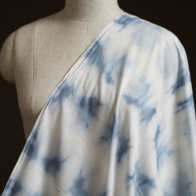 Shibori tie-dye pure mul cotton fabric 11 - handcrafted
