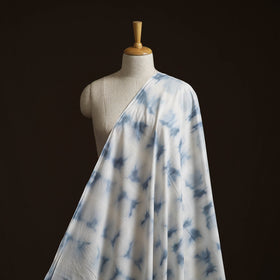 Shibori tie-dye pure mul cotton fabric 11 - handcrafted