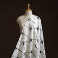 Shibori tie-dye pure mul cotton fabric 22 - handcrafted