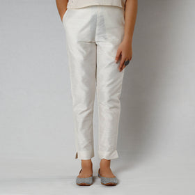 Buy Silk Tapered Casual Pant for Women Online at iTokri.com