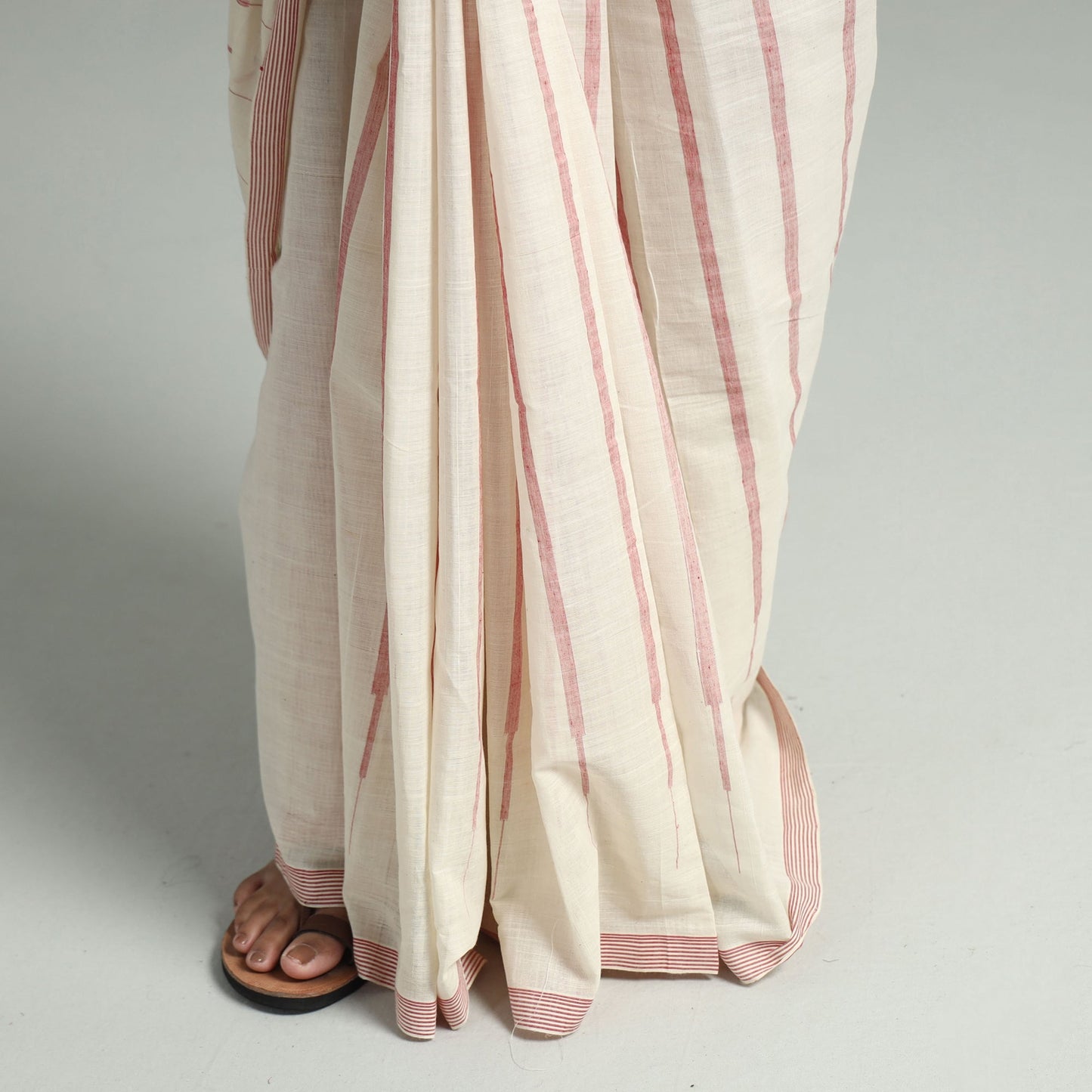  Srikakulam Handloom Cotton Saree with Tassels 