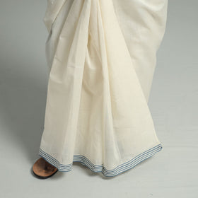  Srikakulam Handloom Jamdani Buti Cotton Saree with Tassels 