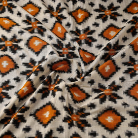 Telia rumal handloom cotton pochampally double ikat fabric