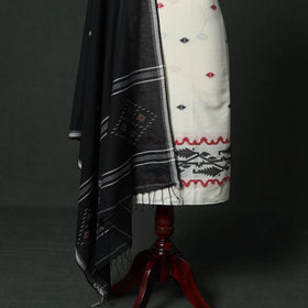 Thread buti cotton 2pc unstitched dress material