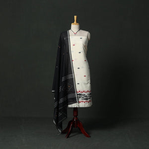 Thread buti cotton 2pc unstitched dress material