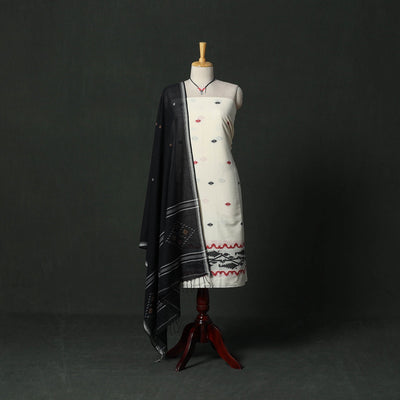 Thread buti cotton 2pc unstitched dress material