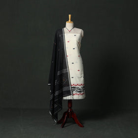 Thread buti cotton 2pc unstitched dress material