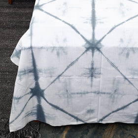 shibori double bed cover set