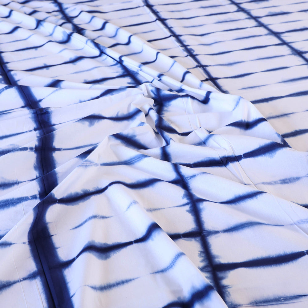 Buy Tie & Dye Cotton Double Shibori Bed Sheet Set