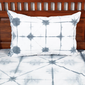 shibori double bed cover set