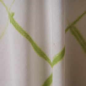 Black - tie-dye cotton shibori fabric 19 - handcrafted