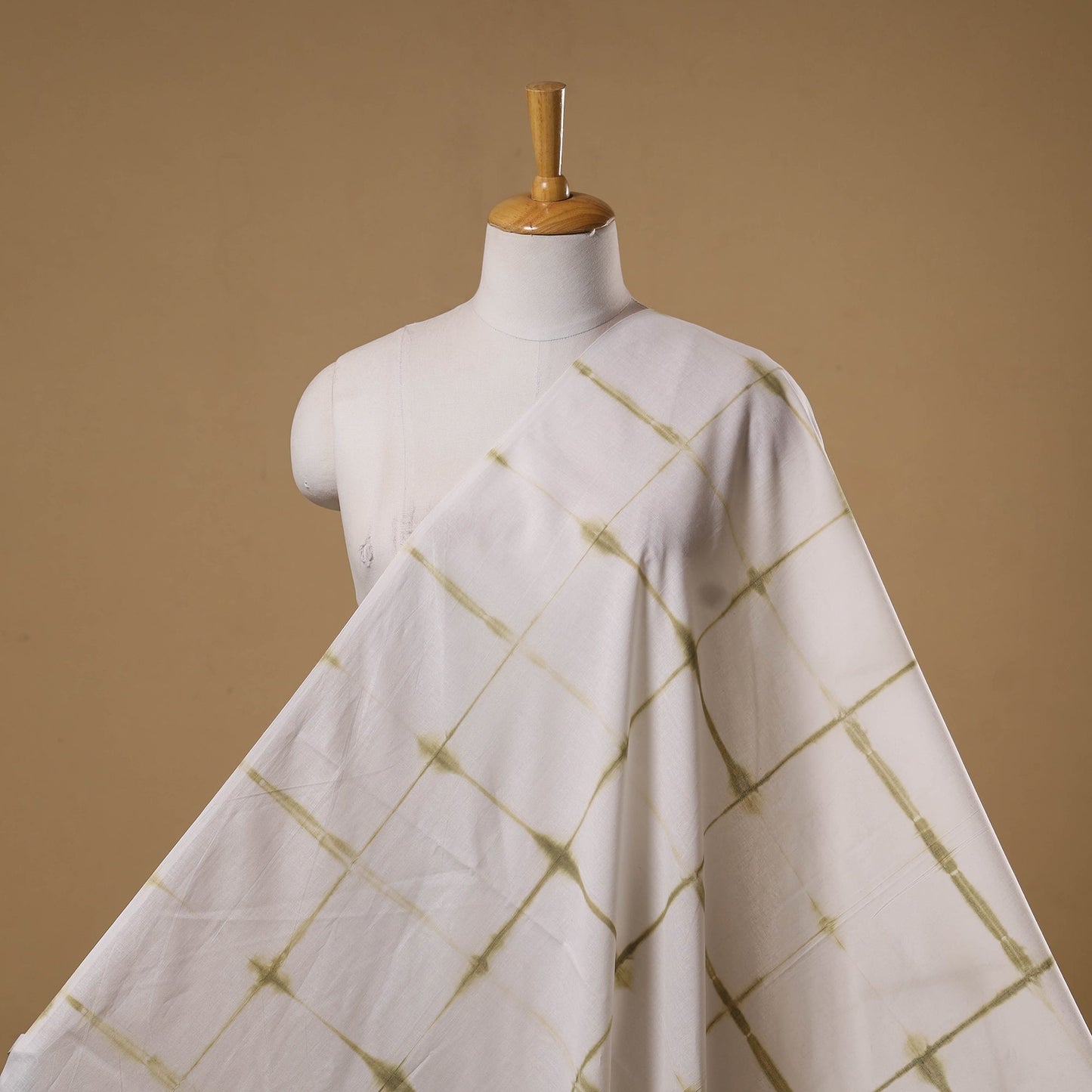 Tie-dye cotton shibori fabric 21 - handcrafted