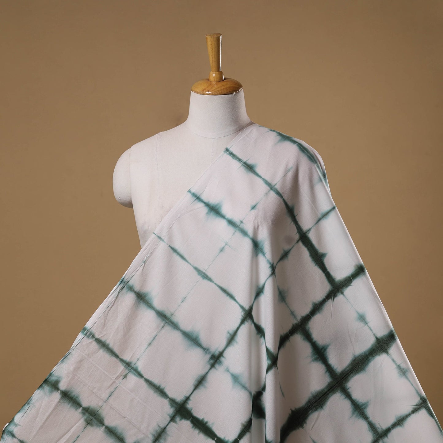 Tie-dye cotton shibori fabric 24 - handcrafted