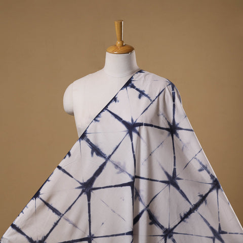 Tie-dye cotton shibori fabric 30 - handcrafted