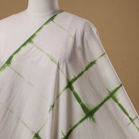 Black - tie-dye cotton shibori fabric 35 - handcrafted