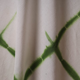 Black - tie-dye cotton shibori fabric 35 - handcrafted