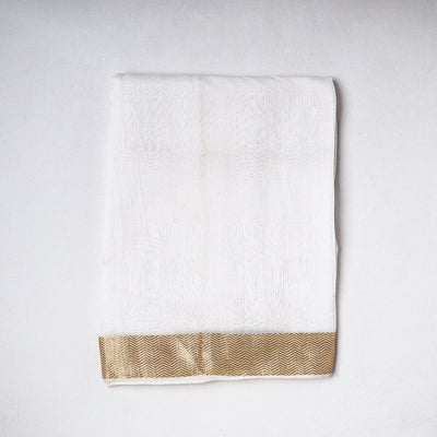  Traditional Chanderi Silk Handloom Precut Fabric 