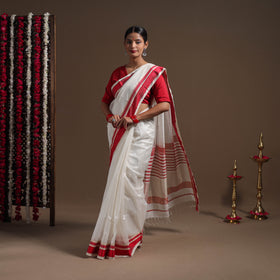  Traditional Handloom Maheshwari Silk Saree 