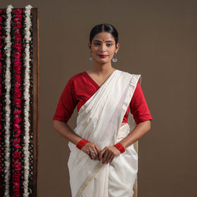 Buy Traditional Handloom Maheshwari Silk Saree Online