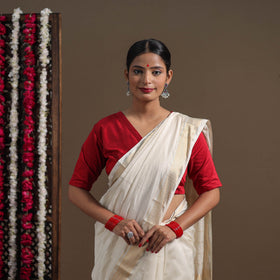  Traditional Handloom Maheshwari Silk Saree 