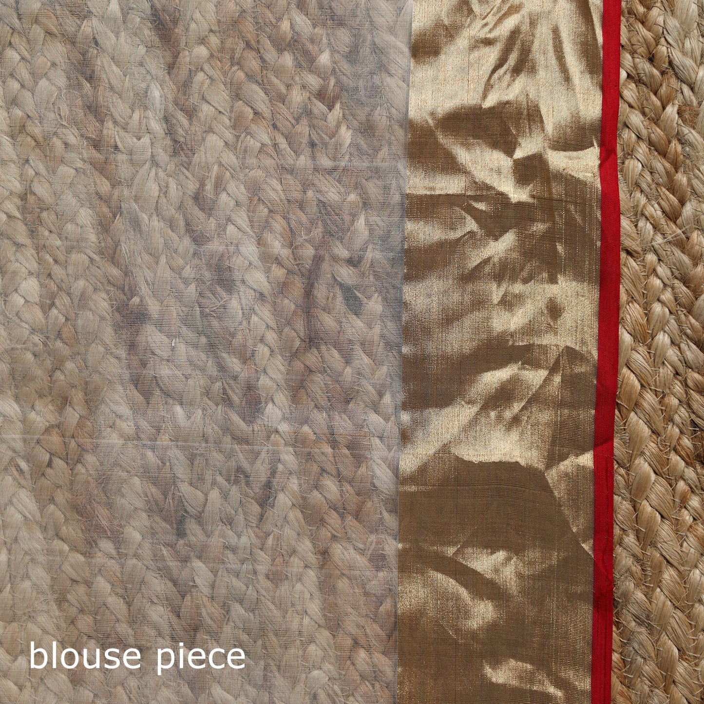 Traditional handloom zari meena buti work chanderi silk