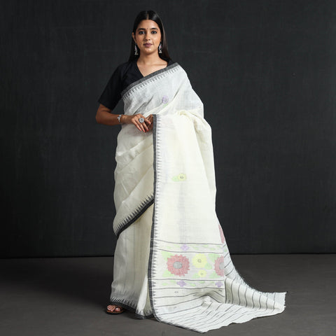  Traditional Moirangphee Manipuri Pure Handloom Cotton Saree Online at iTokri.com