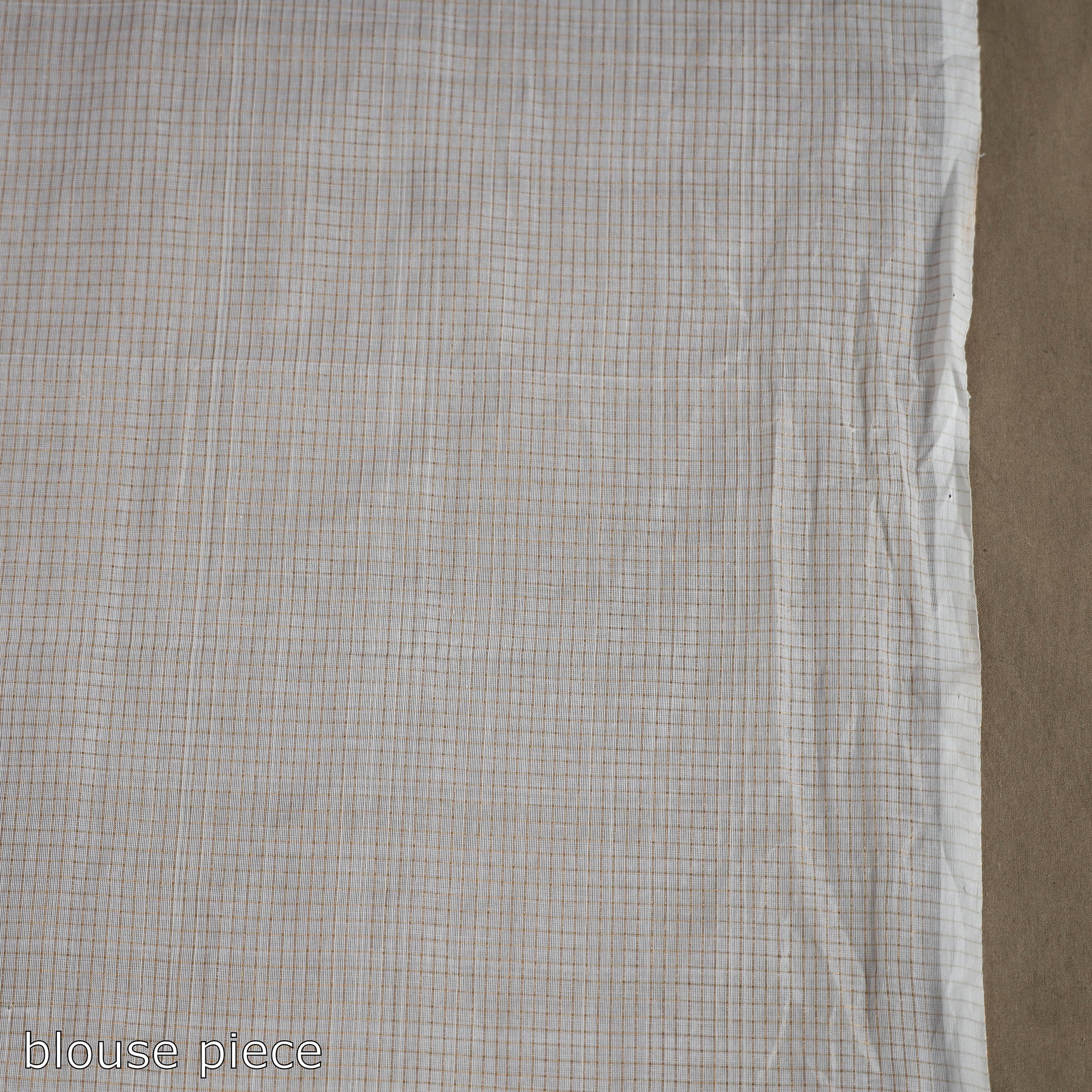 Buy Traditional Venkatagiri Handloom Cotton Zari Checks Saree Online at iTokri.com