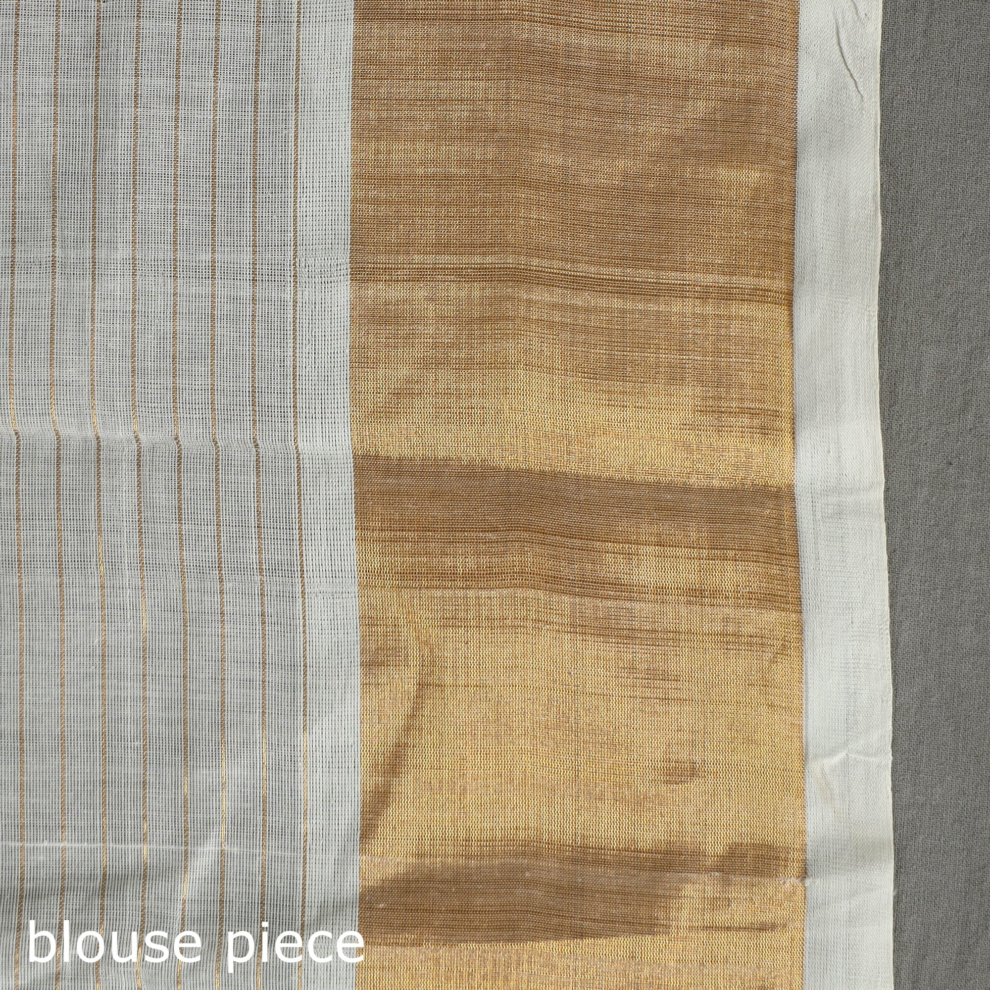  Traditional Venkatagiri Handloom Cotton Zari Checks Saree with One Side Zari Border 31 