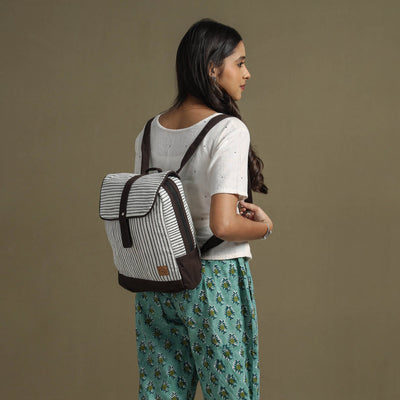  Upcycled Weave Handcrafted Laptop Backpack Online at iTokri.com