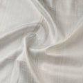 White - vidarbha tussar x ghicha silk handloom fabric 10