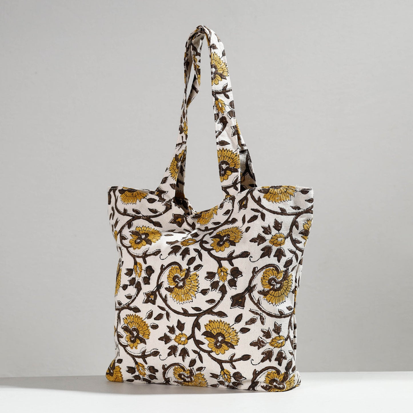 block print shoulder bag