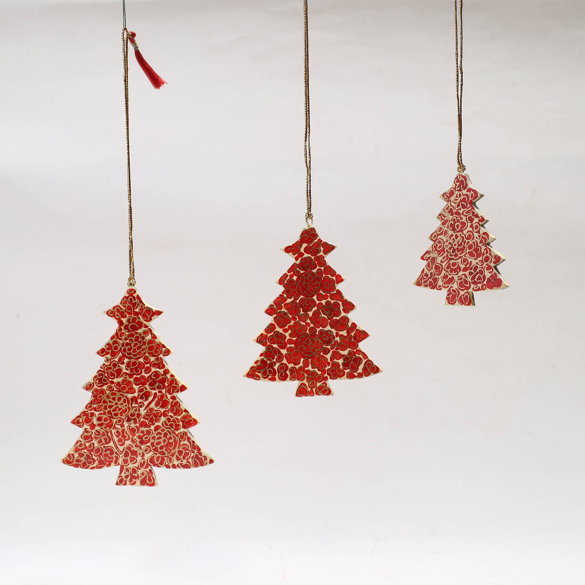  Buy Kashmir Handpainted Christmas Decor Ornament 