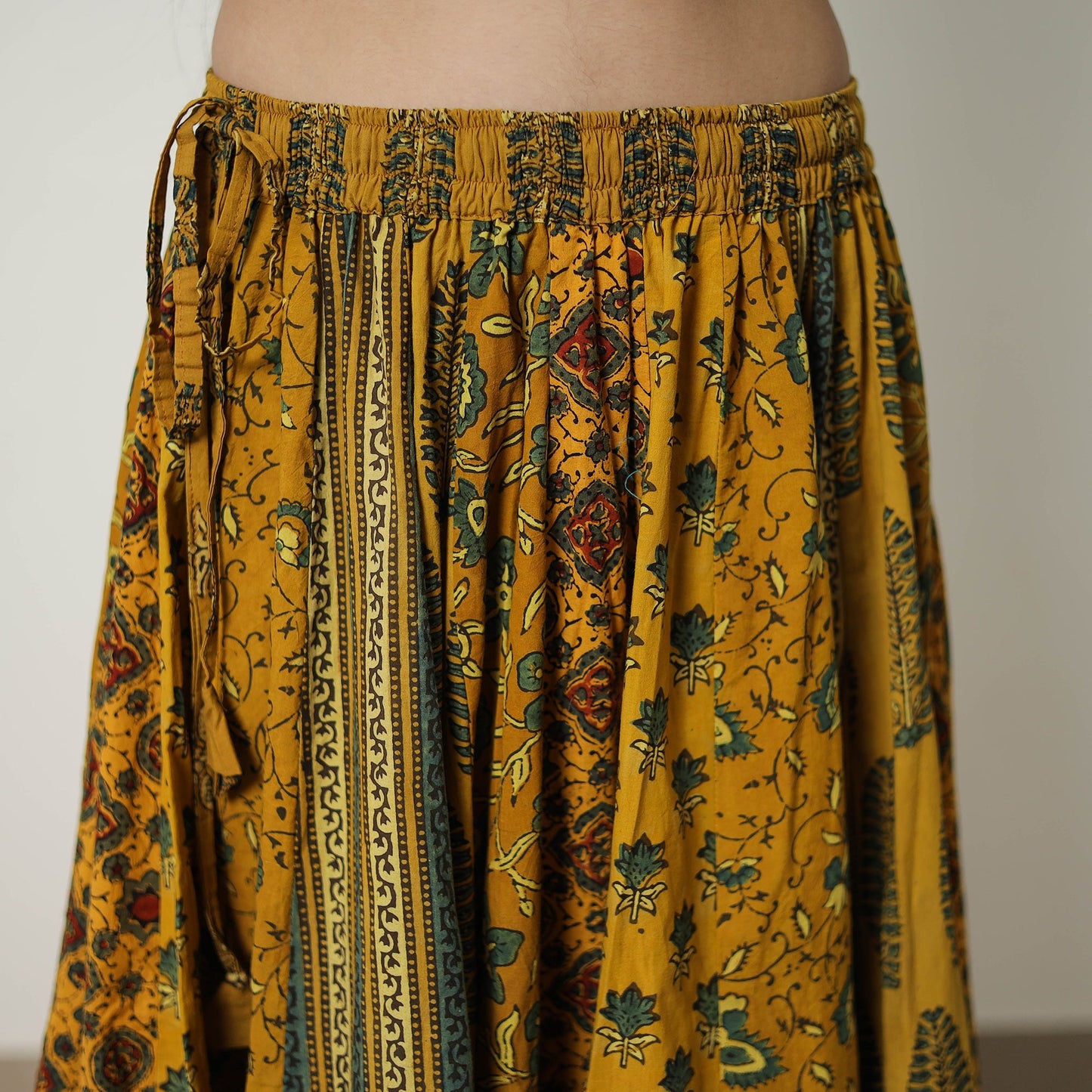 ajrakh skirt