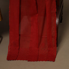 2pc cotton unstitched dress material with jewellery set 15