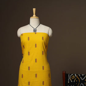 2pc cotton unstitched jacquard dress material