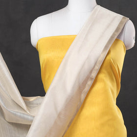 2pc Handloom Silk Cotton Maheshwari Dress Material