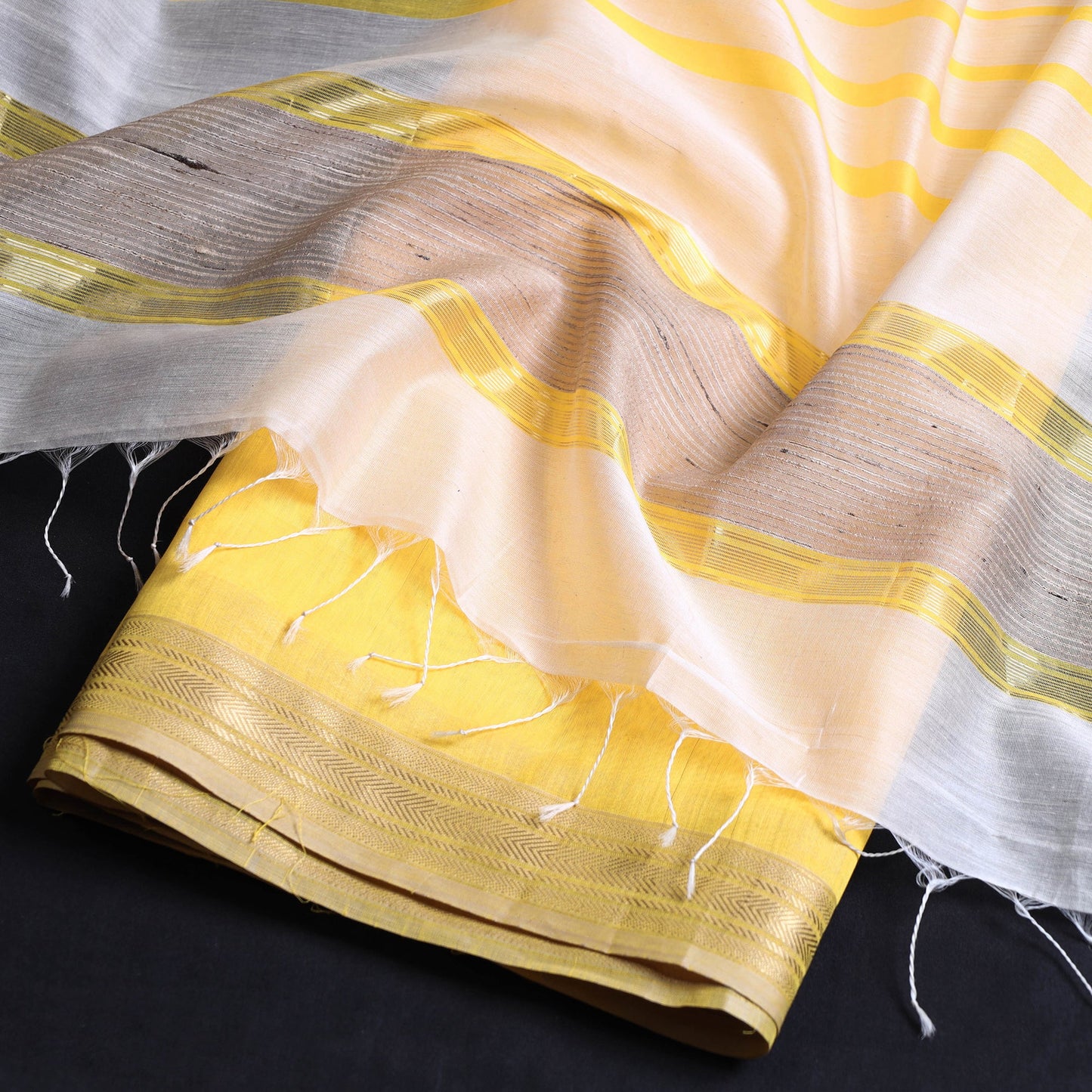 2pc Handloom Silk Cotton Maheshwari Dress Material