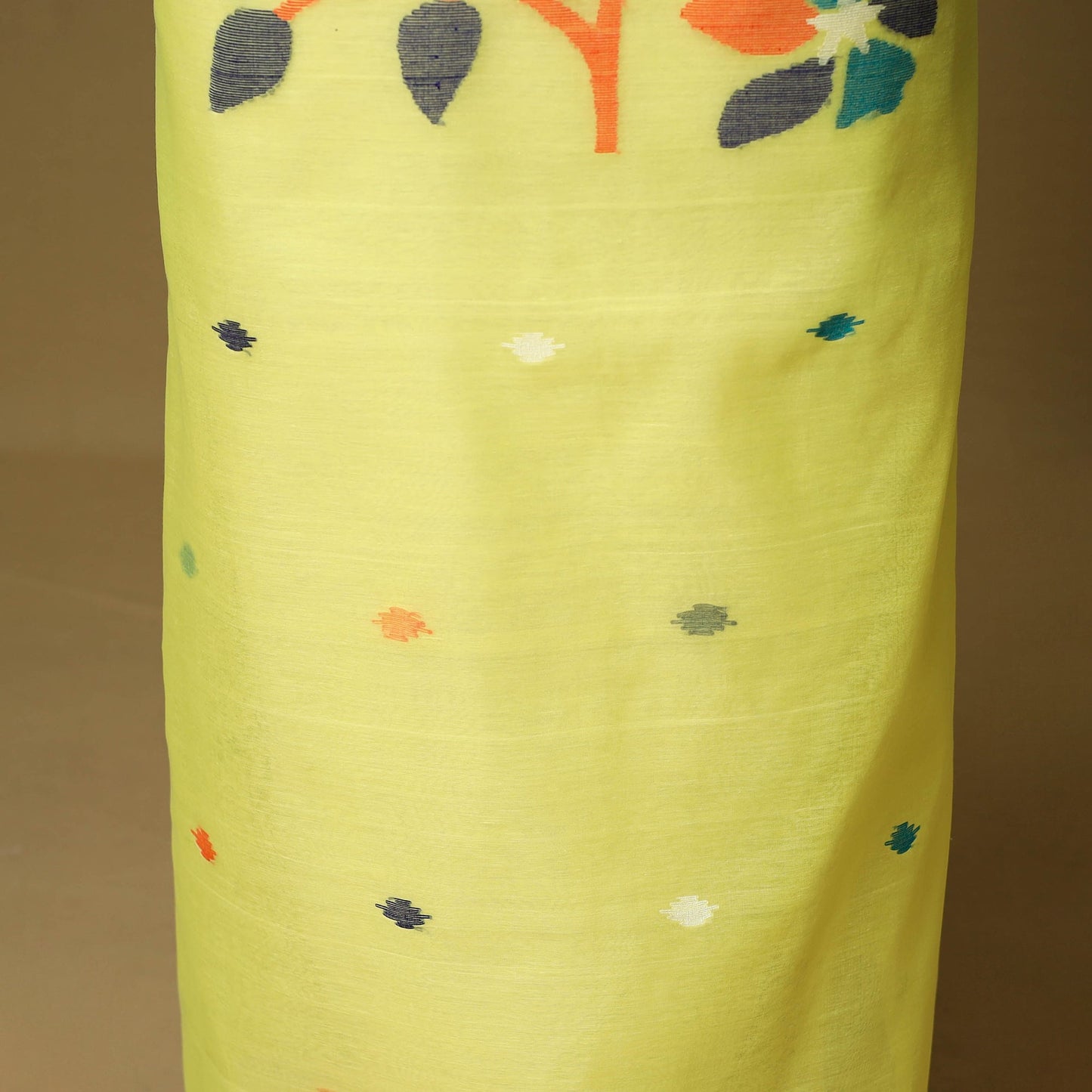 2pc handloom silk cotton unstitched phulia jamdani dress