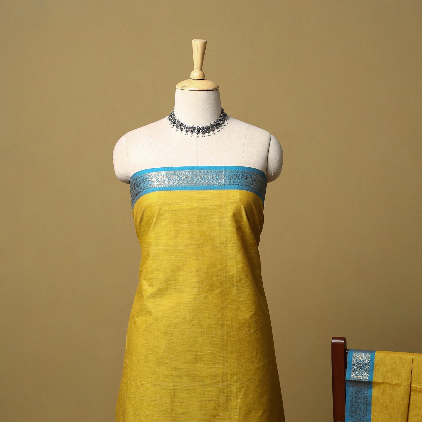 2pc unstitched kandangi chettinad cotton dress material 03