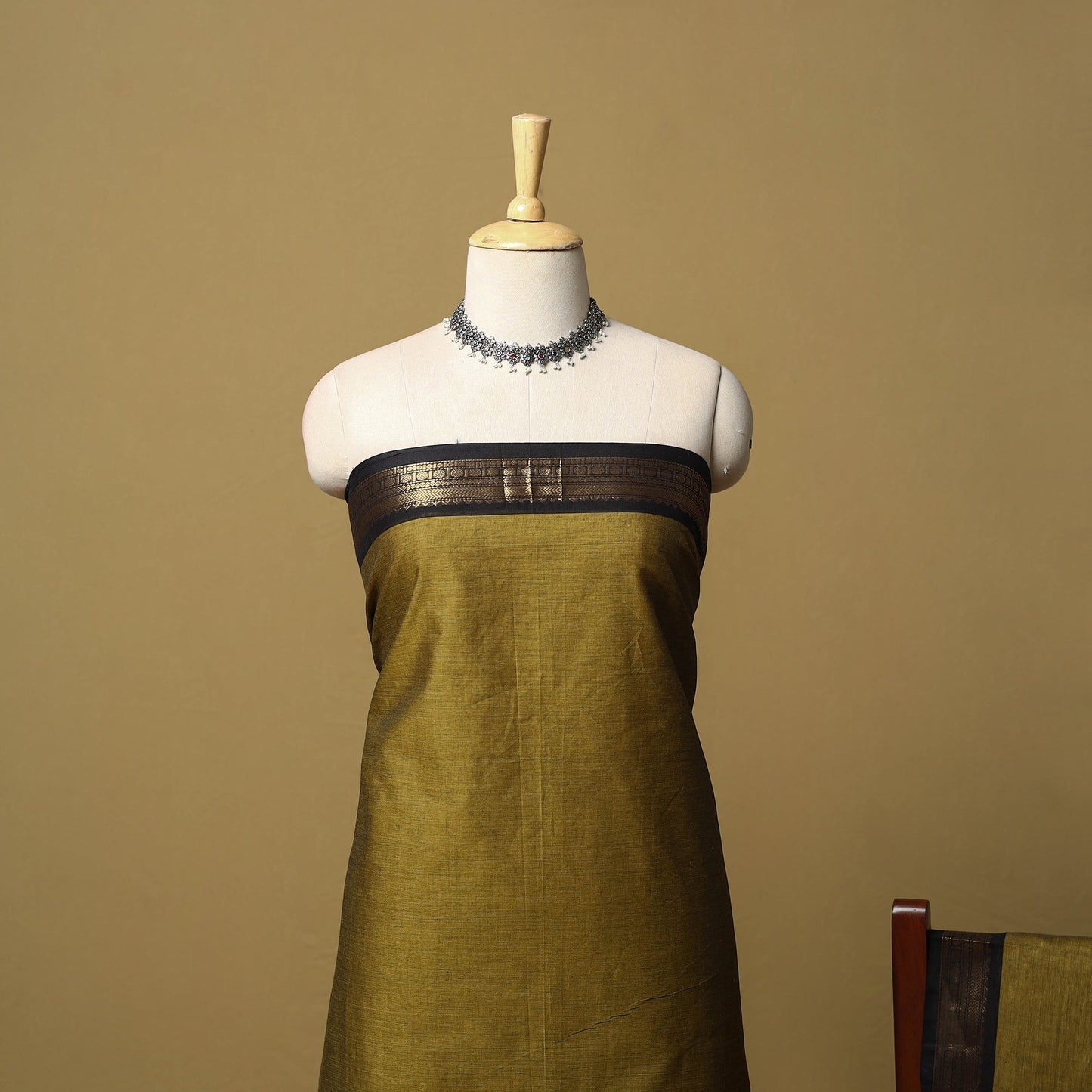 2pc unstitched kandangi chettinad cotton dress material 15